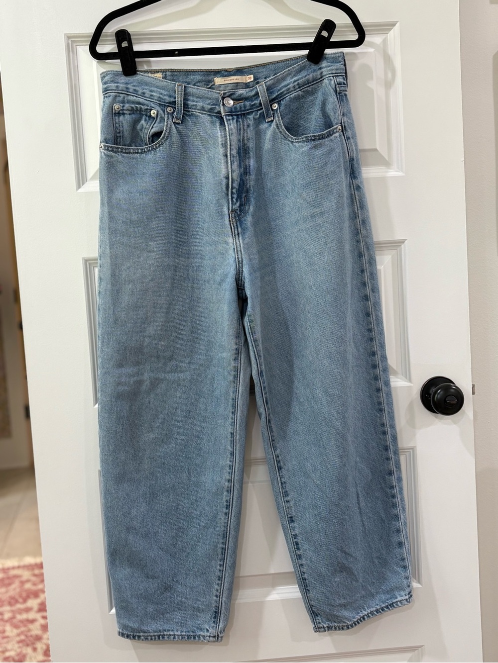 Levi's Light Blue Balloon Leg Jeans